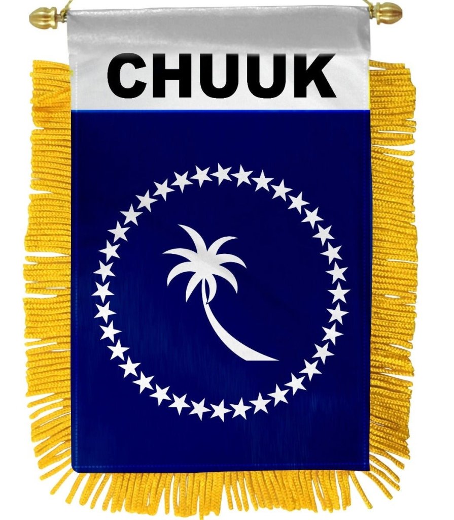 Chuuk Mini Banner - Flags Importer