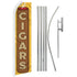 Cigars (Yellow) Super Flag & Pole Kit - Flags Importer