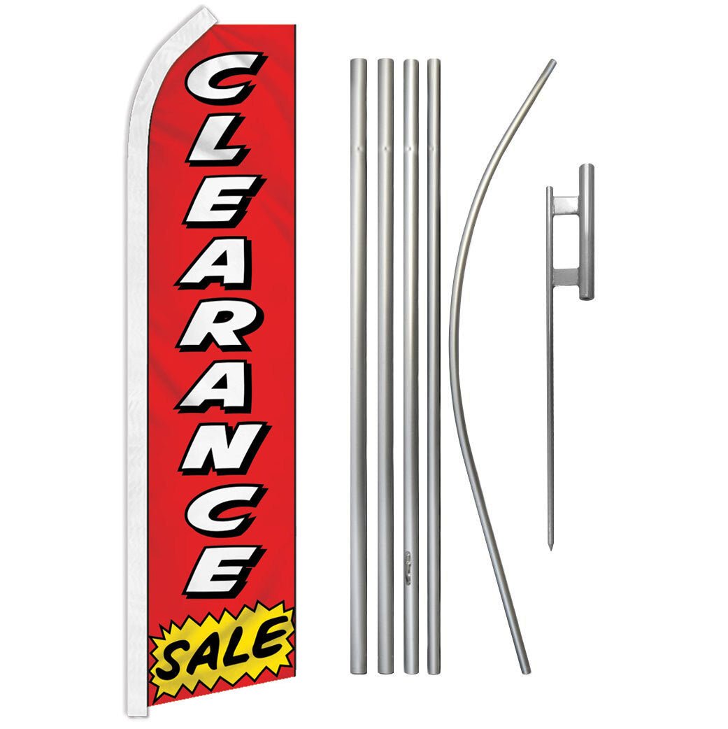 Clearance Sale Super Flag & Pole Kit - Flags Importer