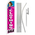 Clothing Sale Super Flag & Pole Kit - Flags Importer