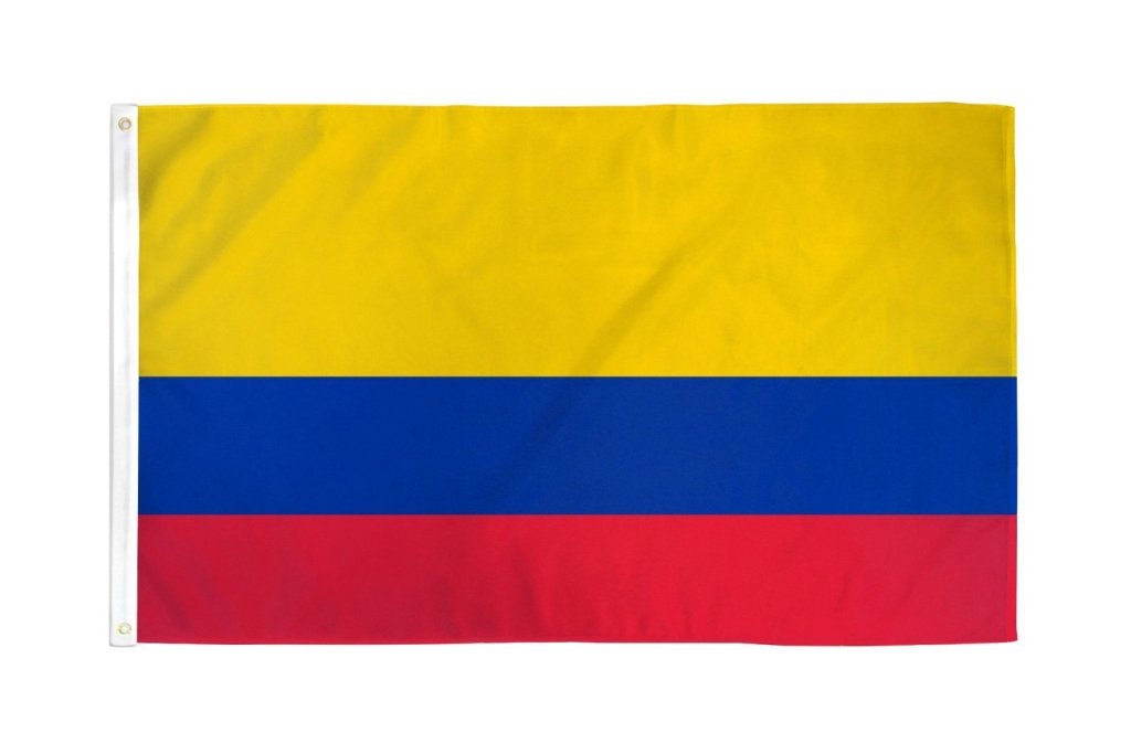 Colombia Flag 2x3ft Poly - Flags Importer