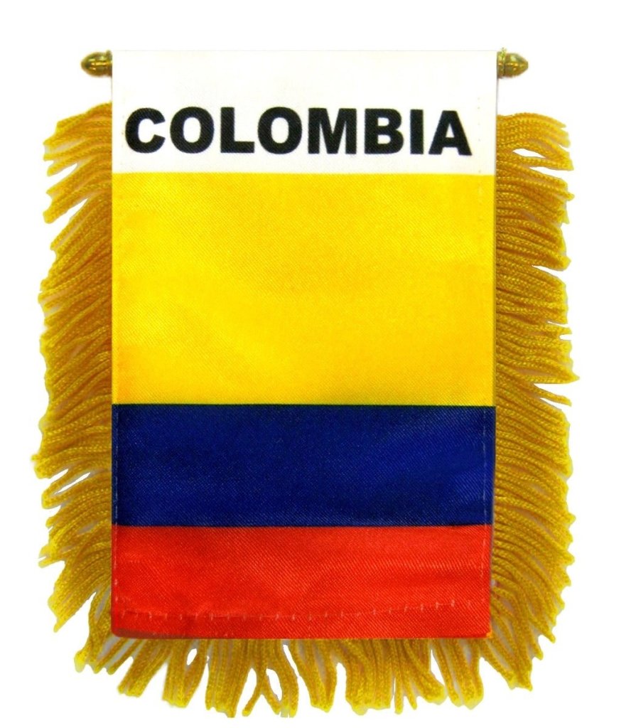 Colombia Mini Banner - Flags Importer