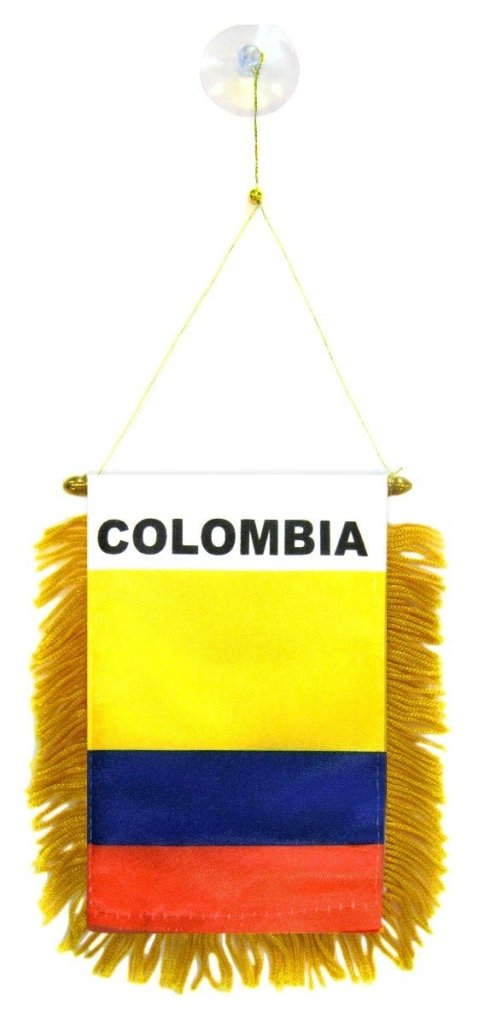 Colombia Mini Banner - Flags Importer