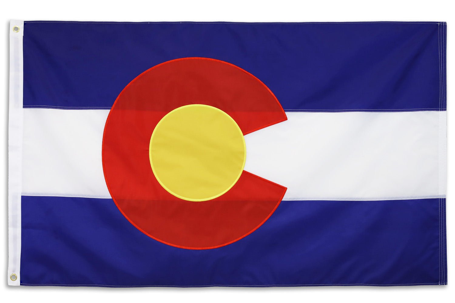 Colorado Embroidered Flag 3x5ft - Flags Importer