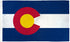 Colorado Flag 2x3ft Poly - Flags Importer