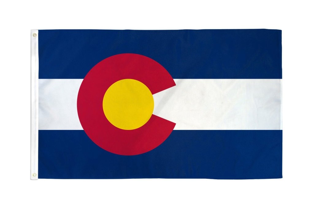 Colorado Flag 3x5ft Poly - Flags Importer