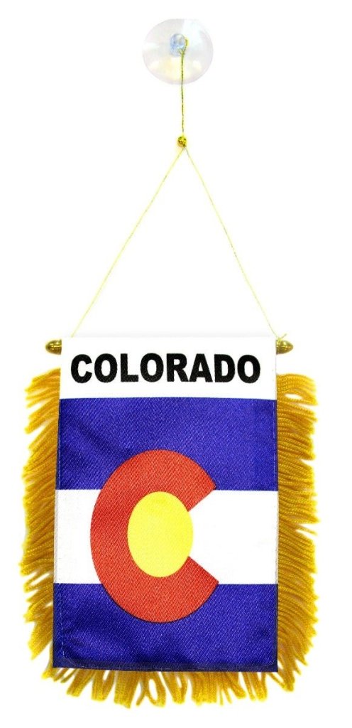 Colorado Mini Banner - Flags Importer