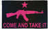 Come and Take It (Rifle Pink) Flag 3x5ft Poly - Flags Importer