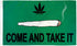 Come and Take It Spliff Flag 3x5ft Poly - Flags Importer