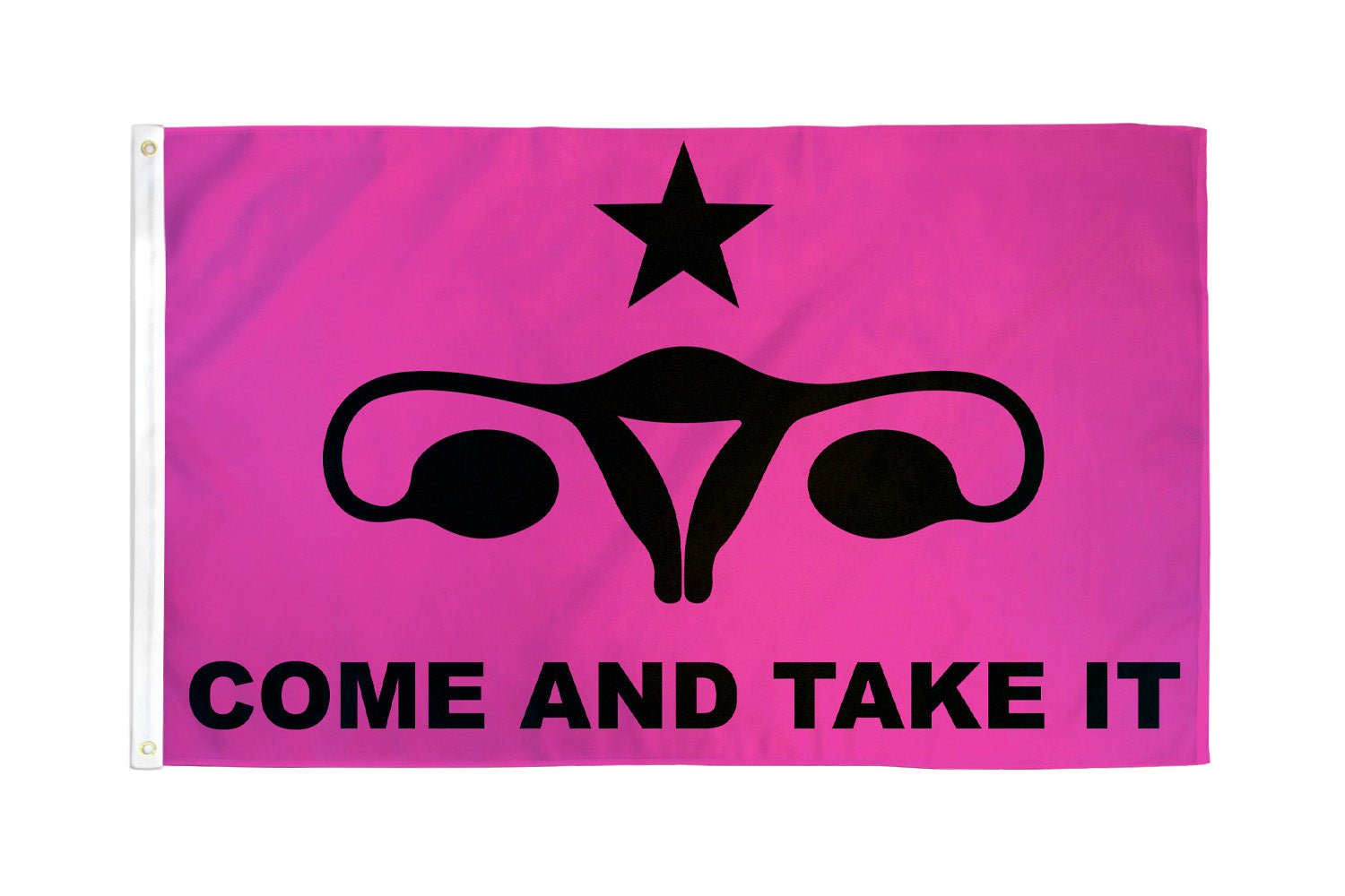 Come & Take It (Women's Rights) Flag 3x5ft Poly - Flags Importer