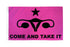 Come & Take It (Women's Rights) Flag 3x5ft Poly - Flags Importer