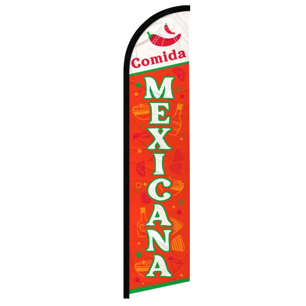 Comida Mexicana Windless Banner Flag - Flags Importer