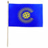 Commonwealth 12x18in Stick Flag - Flags Importer