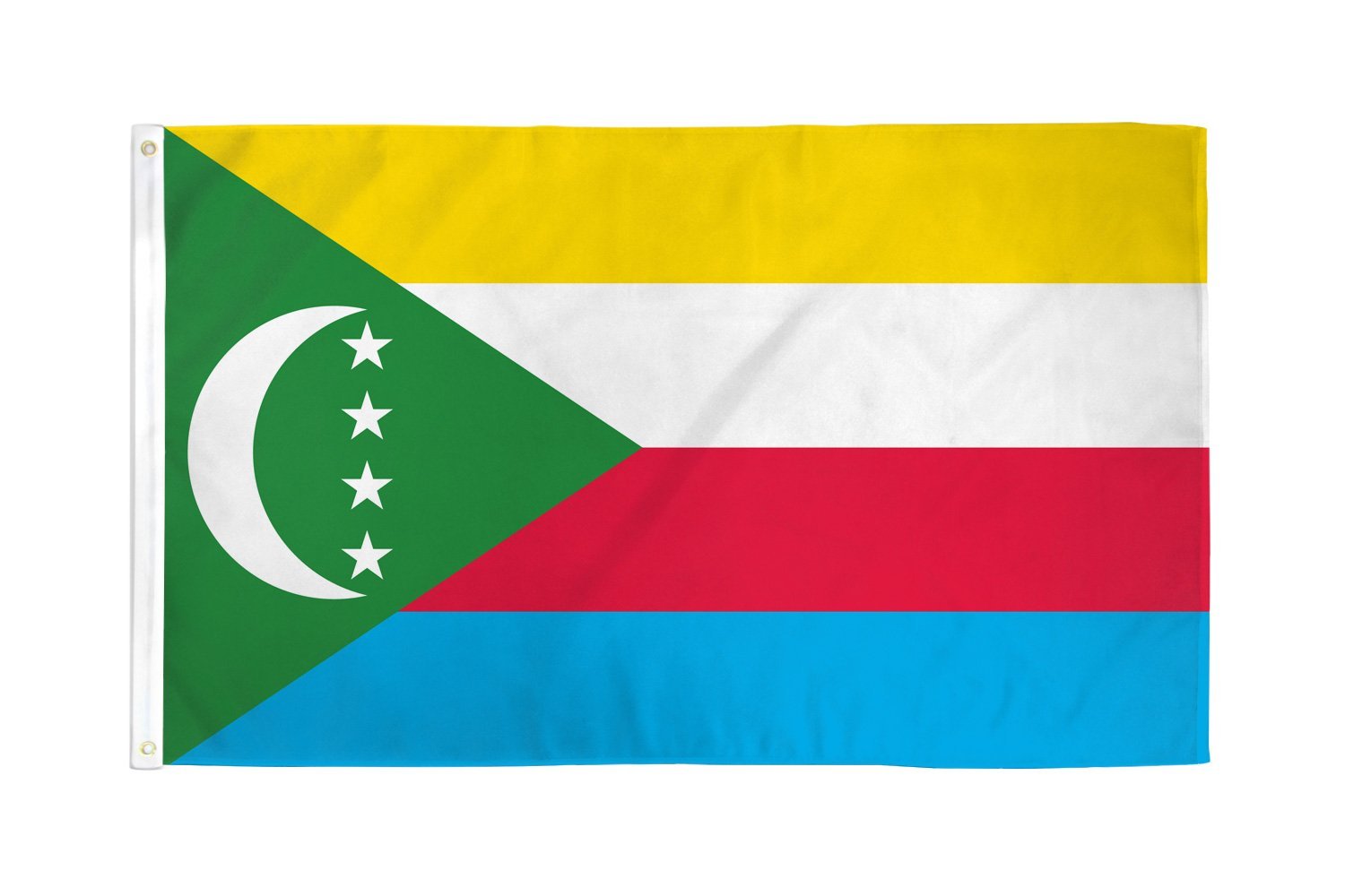 Comoros Flag 2x3ft Poly - Flags Importer