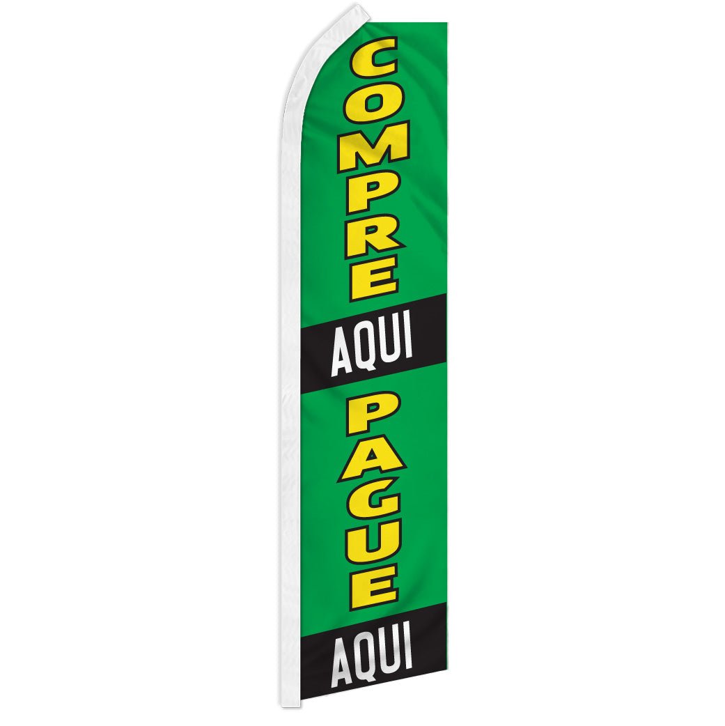 Compre Aqui Pague Aqui Super Flag - Flags Importer