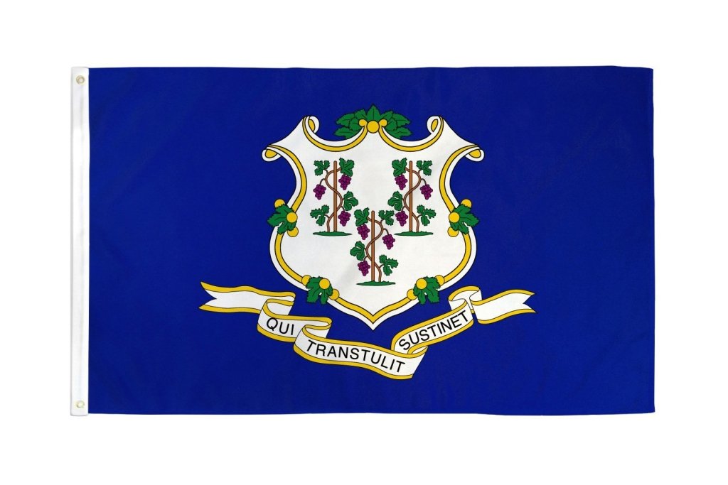 Connecticut Flag 2x3ft Poly - Flags Importer