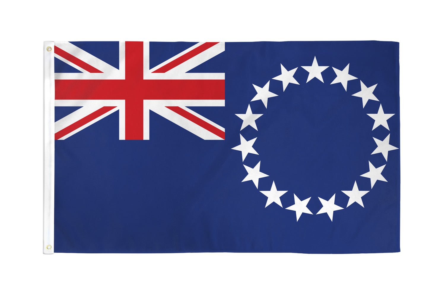 Cook Islands Flag 3x5ft Poly - Flags Importer