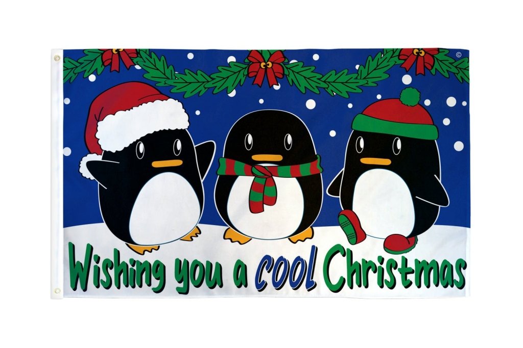 Cool Christmas Flag 3x5ft Poly - Flags Importer