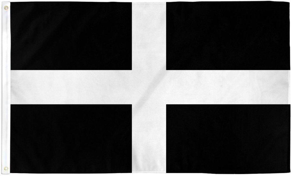 Cornwall Flag 3x5ft Poly - Flags Importer