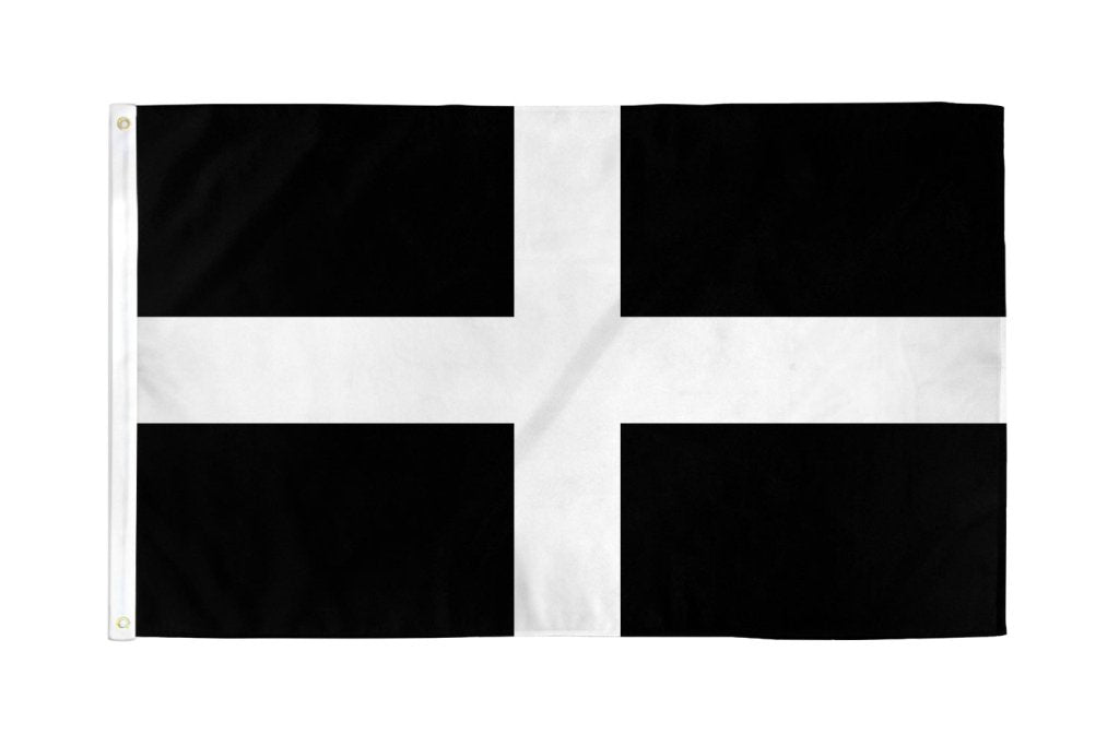 Cornwall Flag 3x5ft Poly - Flags Importer