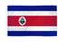 Costa Rica Flag 2x3ft Poly - Flags Importer