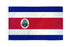 Costa Rica Flag 3x5ft Poly - Flags Importer