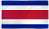 Costa Rica (Plain) Flag 3x5ft Poly - Flags Importer