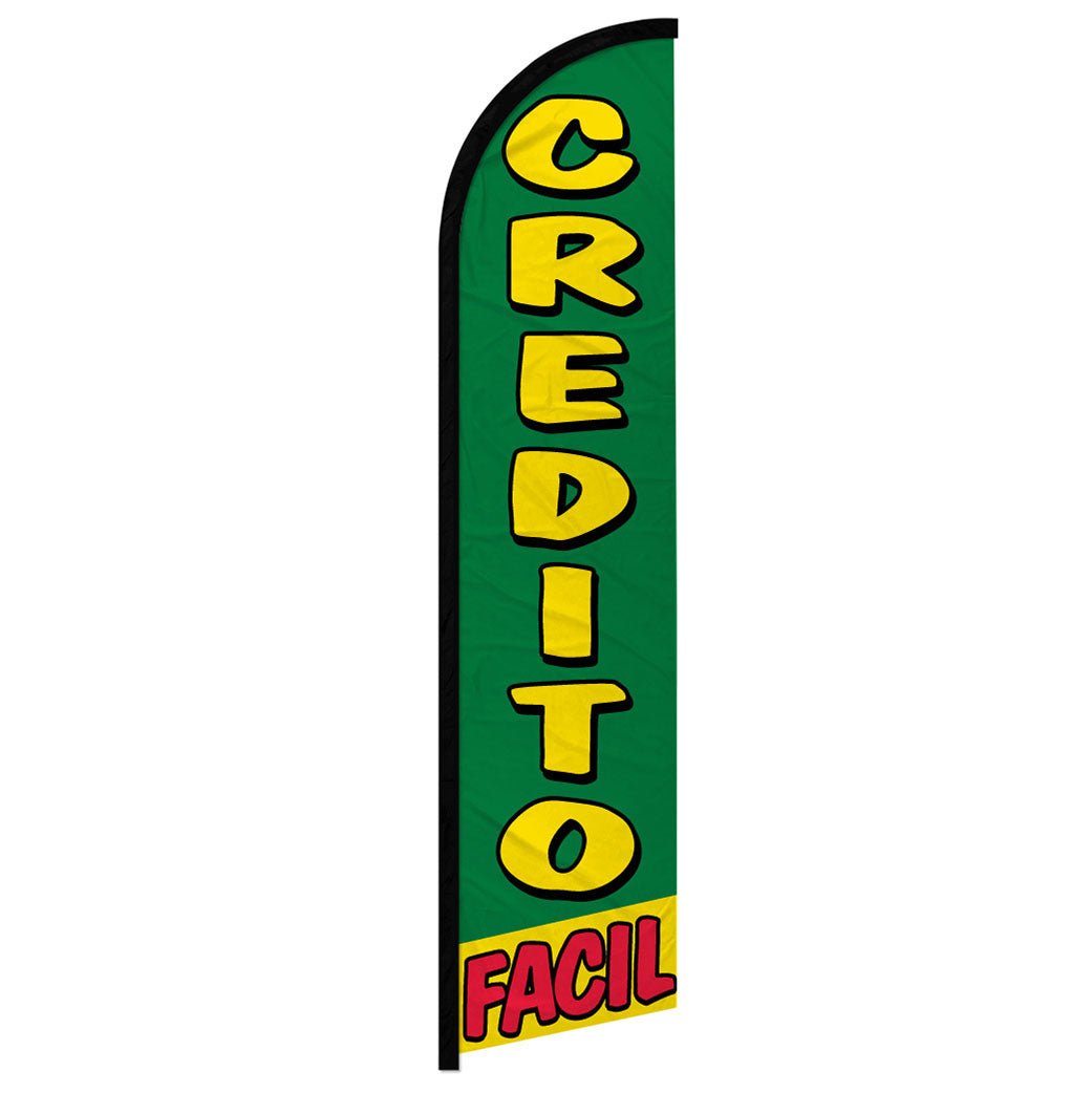 Credito Facil Windless Banner Flag - Flags Importer