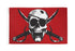 Crimson Pirate UltraBreeze 3x5ft Poly Flag - Flags Importer