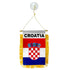 Croatia Mini Banner - Flags Importer