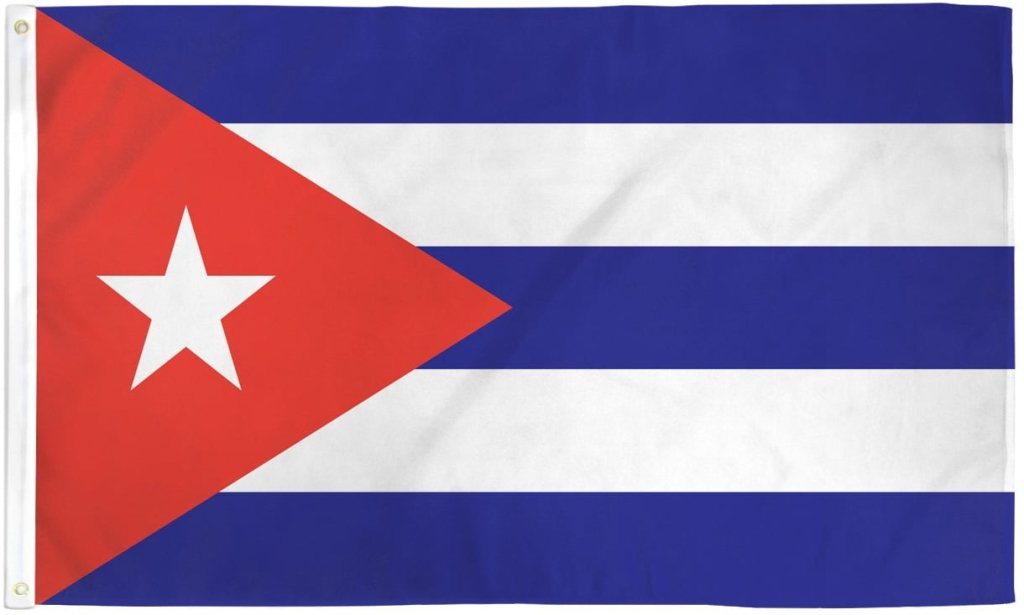 Cuba Flag 2x3ft Poly - Flags Importer