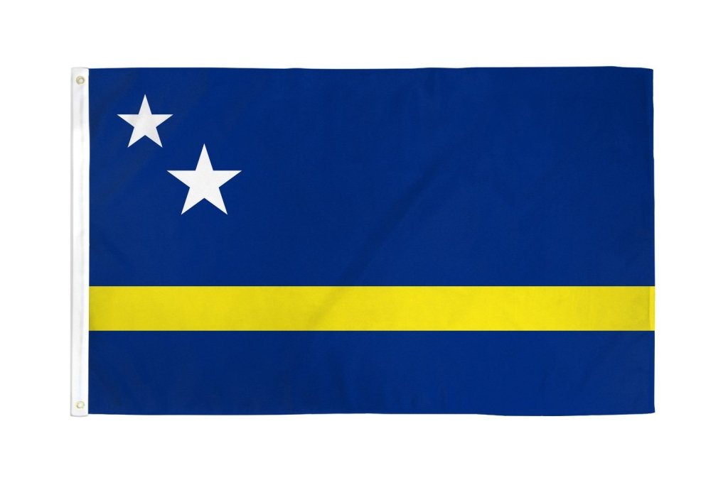 Curacao Flag 2x3ft Poly - Flags Importer