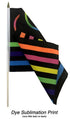 Custom 12x18in Stick Flags - Flags Importer