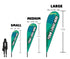 Custom Teardrop Flag Kit - Flags Importer