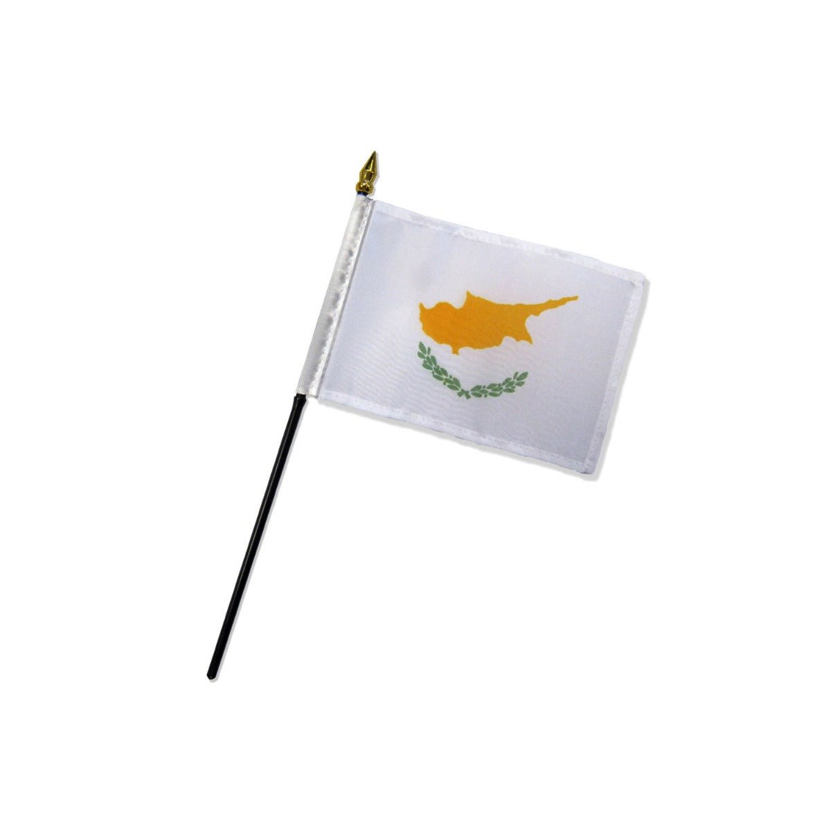 Cyprus 4x6in Stick Flag - Flags Importer