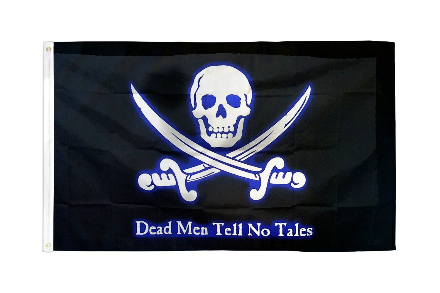 Dead Men Tell No Tales Pirate Flag 2x3ft Poly - Flags Importer