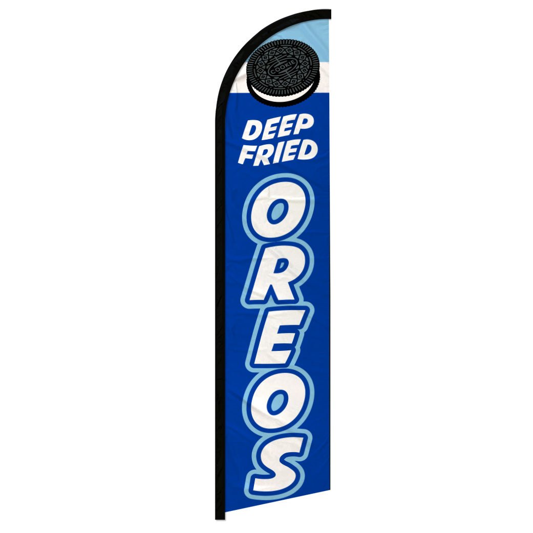 Deep Fried Oreos Windless Banner Flag - Flags Importer