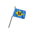 Delaware 4x6in Stick Flag - Flags Importer