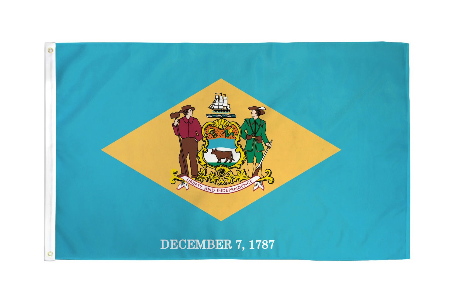 Delaware Flag 3x5ft Poly - Flags Importer