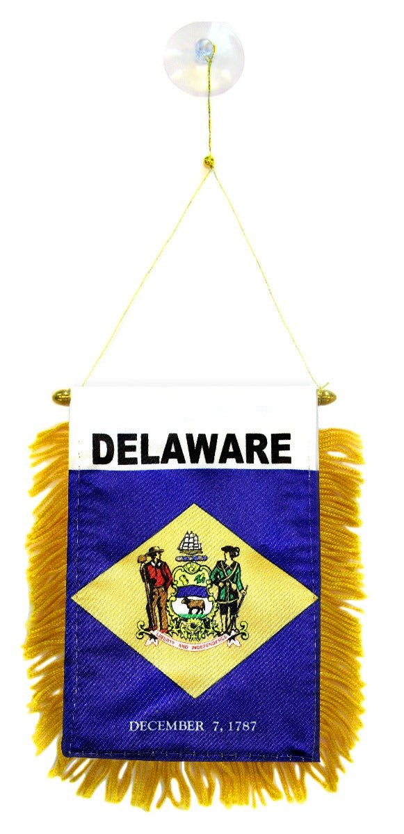 Delaware Mini Banner - Flags Importer