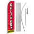 Delivery Available Super Flag & Pole Kit - Flags Importer