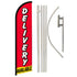 Delivery Available Windless Banner Flag & Pole Kit - Flags Importer