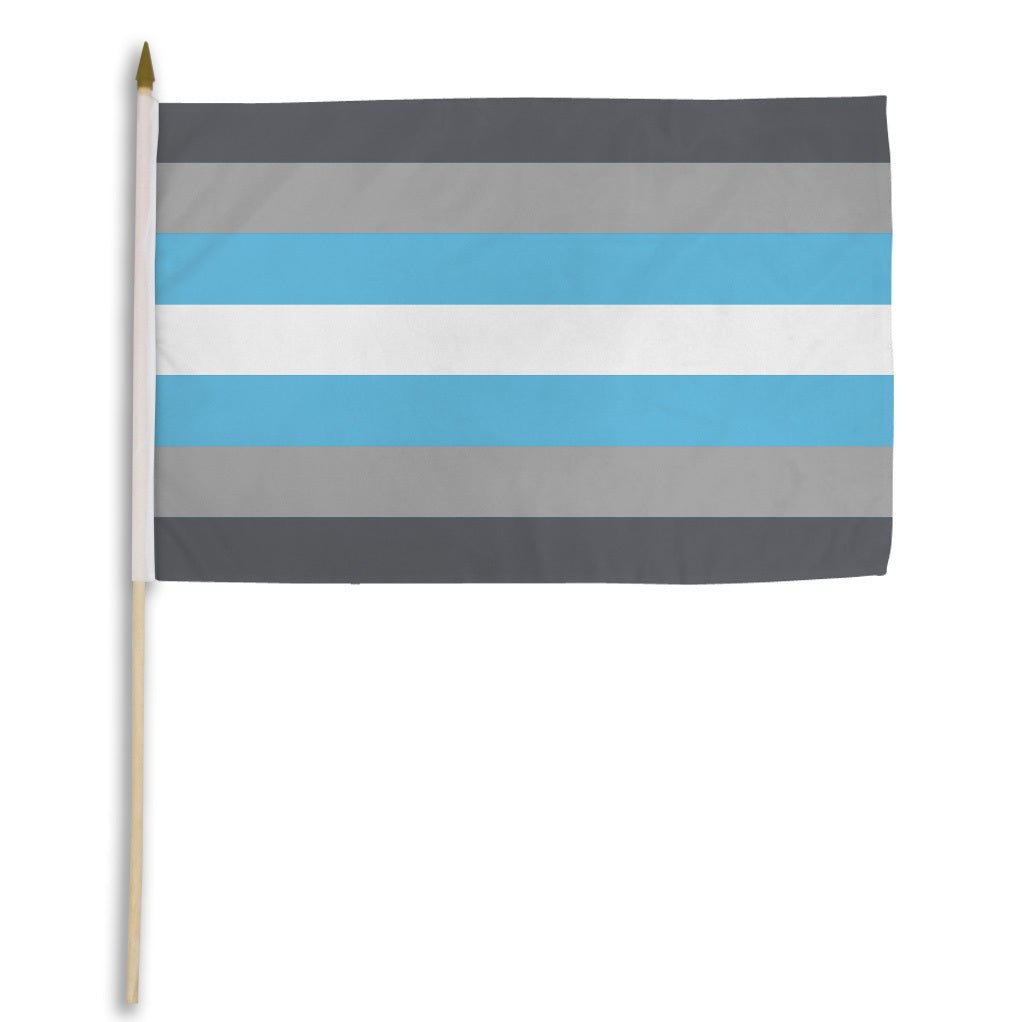 Demiboy 12x18in Stick Flag - Flags Importer