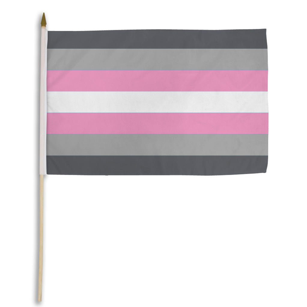 Demigirl 12x18in Stick Flag - Flags Importer