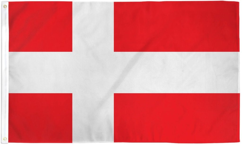 Denmark Flag 2x3ft Poly - Flags Importer