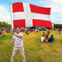 Denmark Flag 3x5ft Poly - Flags Importer