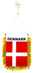 Denmark Mini Banner - Flags Importer