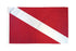 Diver Flag 3x5ft Poly - Flags Importer