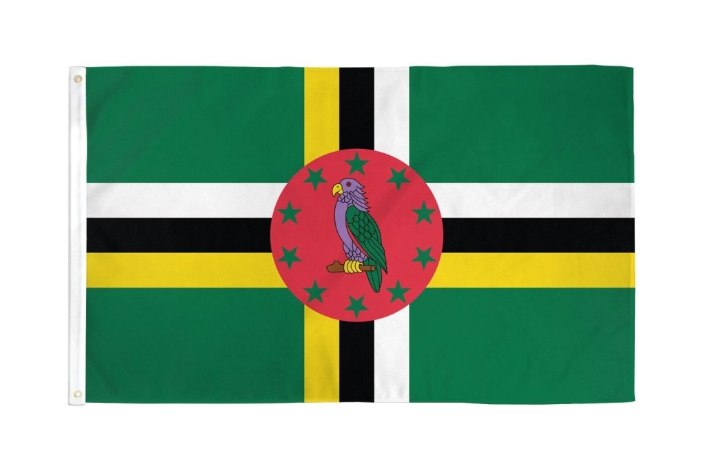 Dominica Flag 2x3ft Poly - Flags Importer