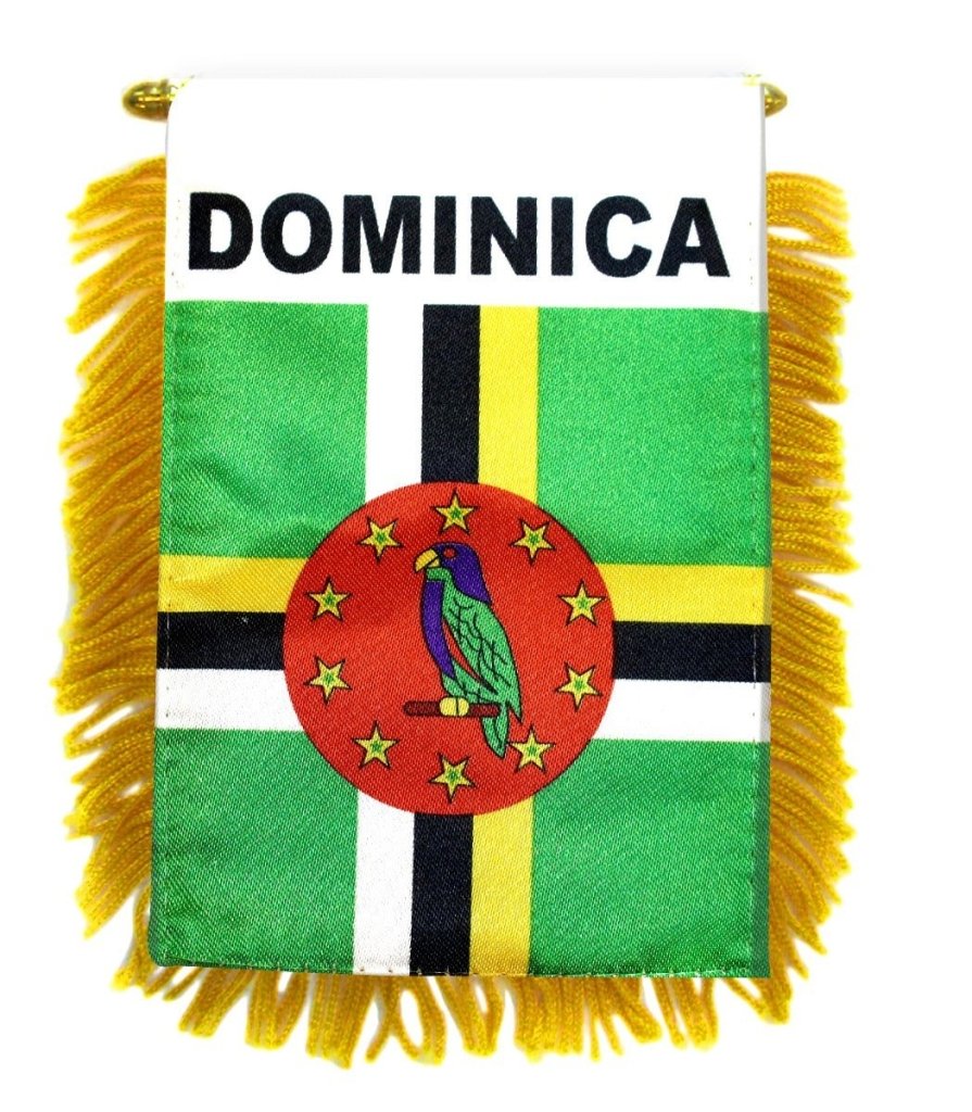 Dominica Mini Banner - Flags Importer